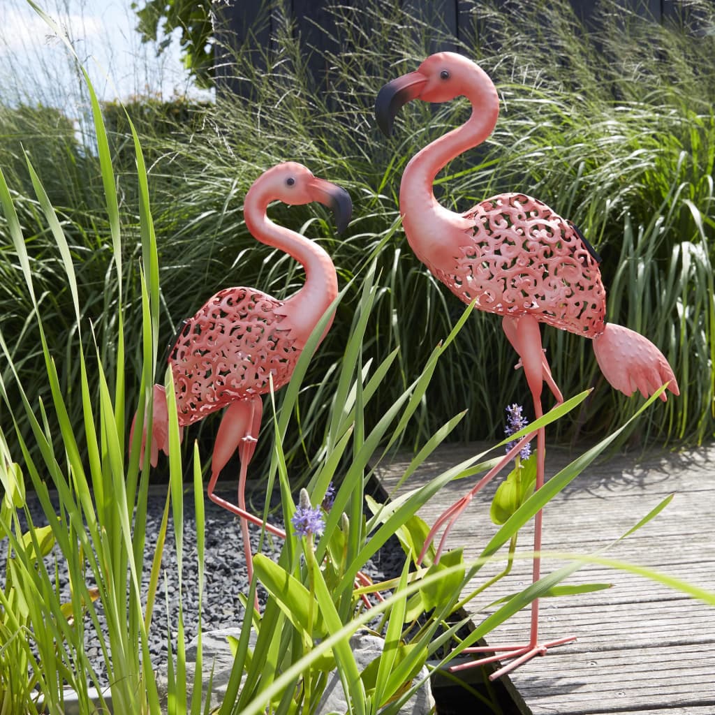 Luxform Iluminação decorativa para jardim LED Flamingo rosa 30111