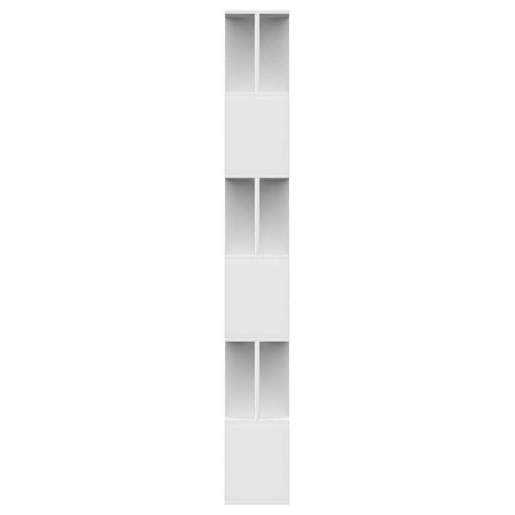 vidaXL Estante/divisória 80x24x192 cm contraplacado branco