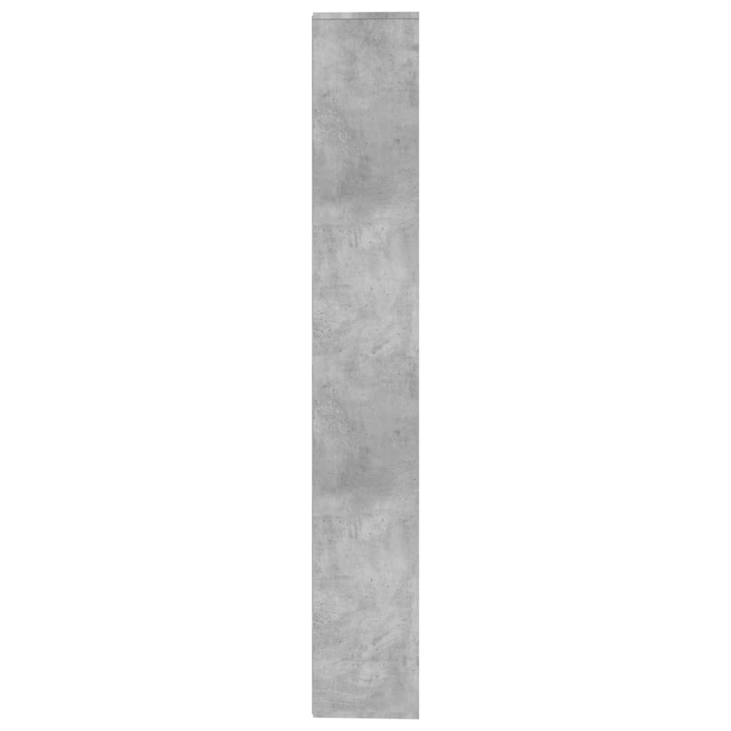 vidaXL Estante/divisória 155x24x160 cm contraplacado cinzento cimento