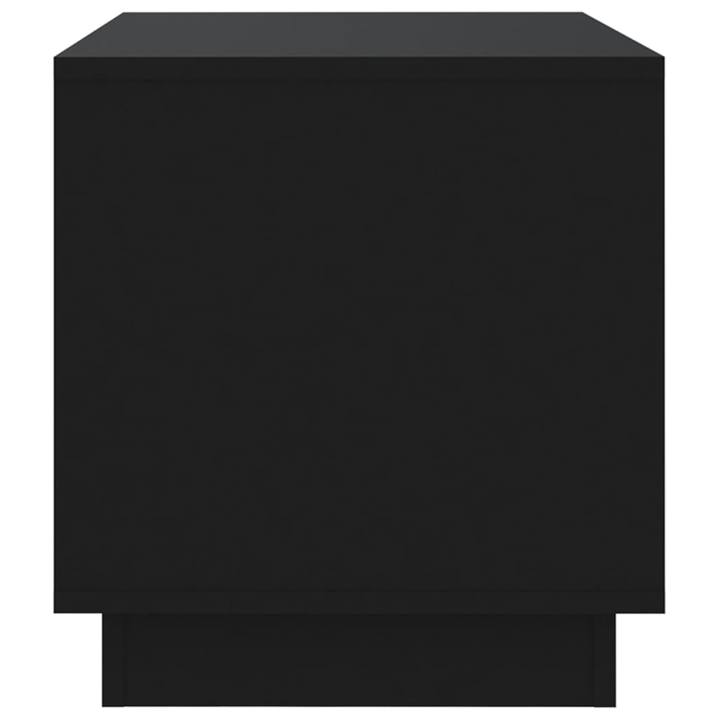 vidaXL Móvel de TV 70x41x44 cm aglomerado preto