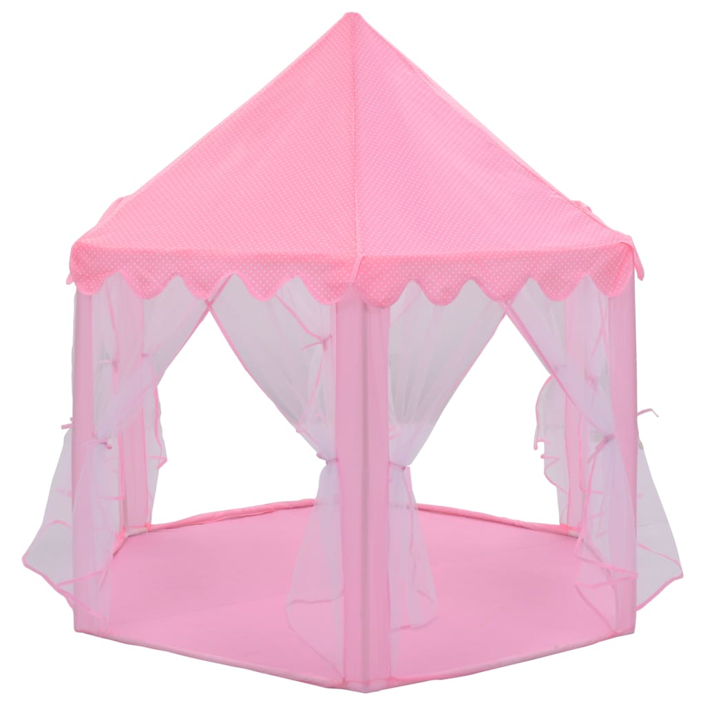 vidaXL Tenda de brincar princesa rosa