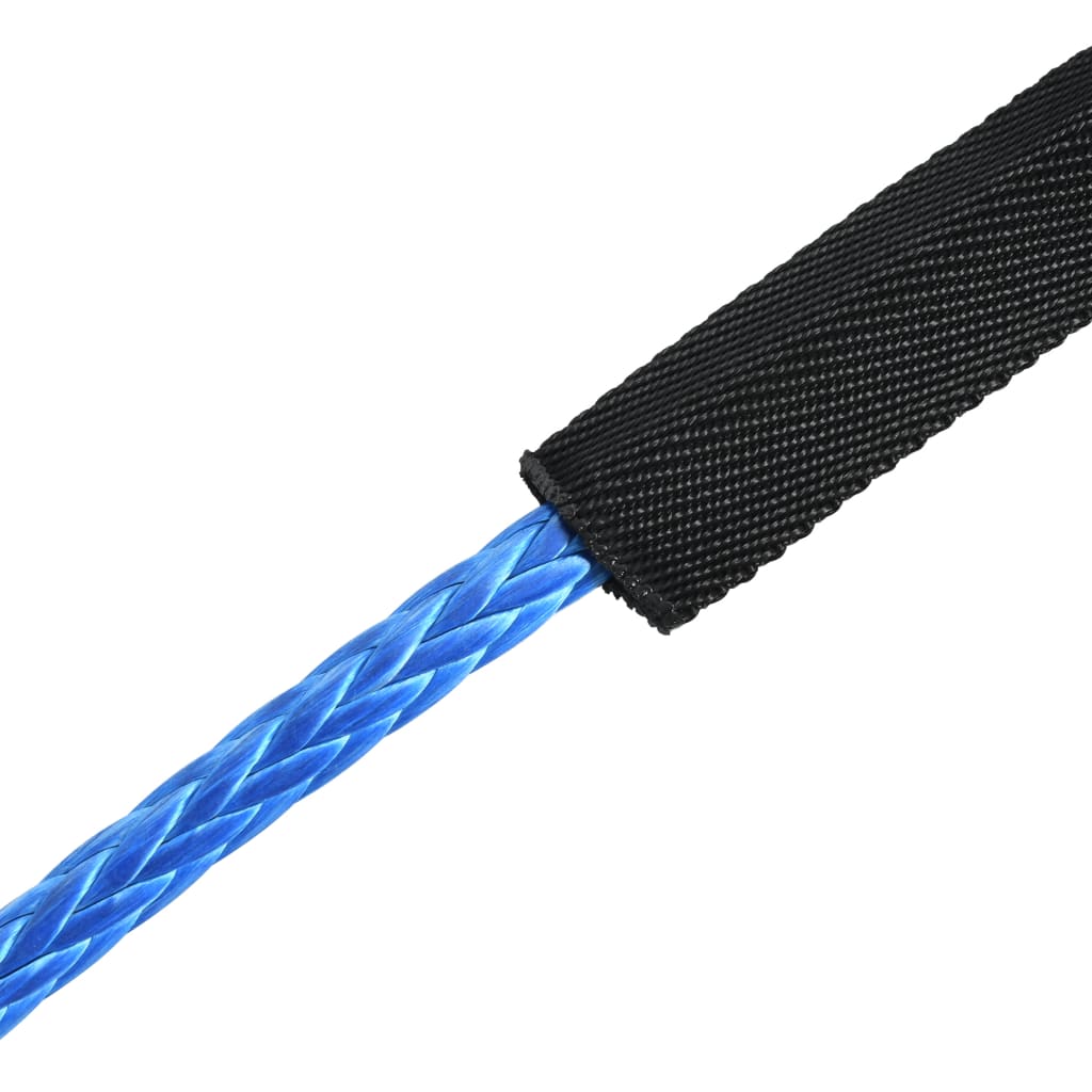 vidaXL Corda de guincho azul 9 mm x 26 m