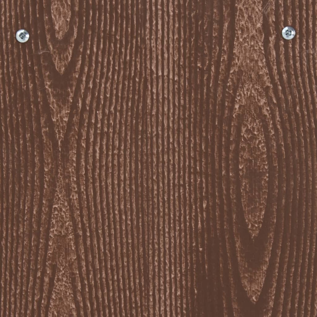 vidaXL Sapateira 90x24x81 cm derivados de madeira castanho