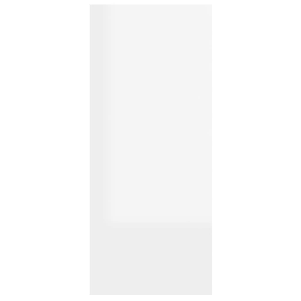 vidaXL Estante/divisória 60x30x72 cm branco brilhante