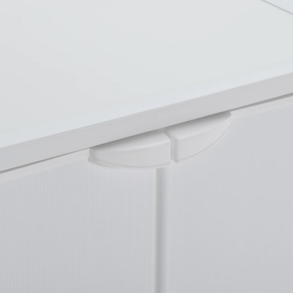 vidaXL Armário p/ máquina de lavar roupa 68,5x64,5x88 cm PVC branco