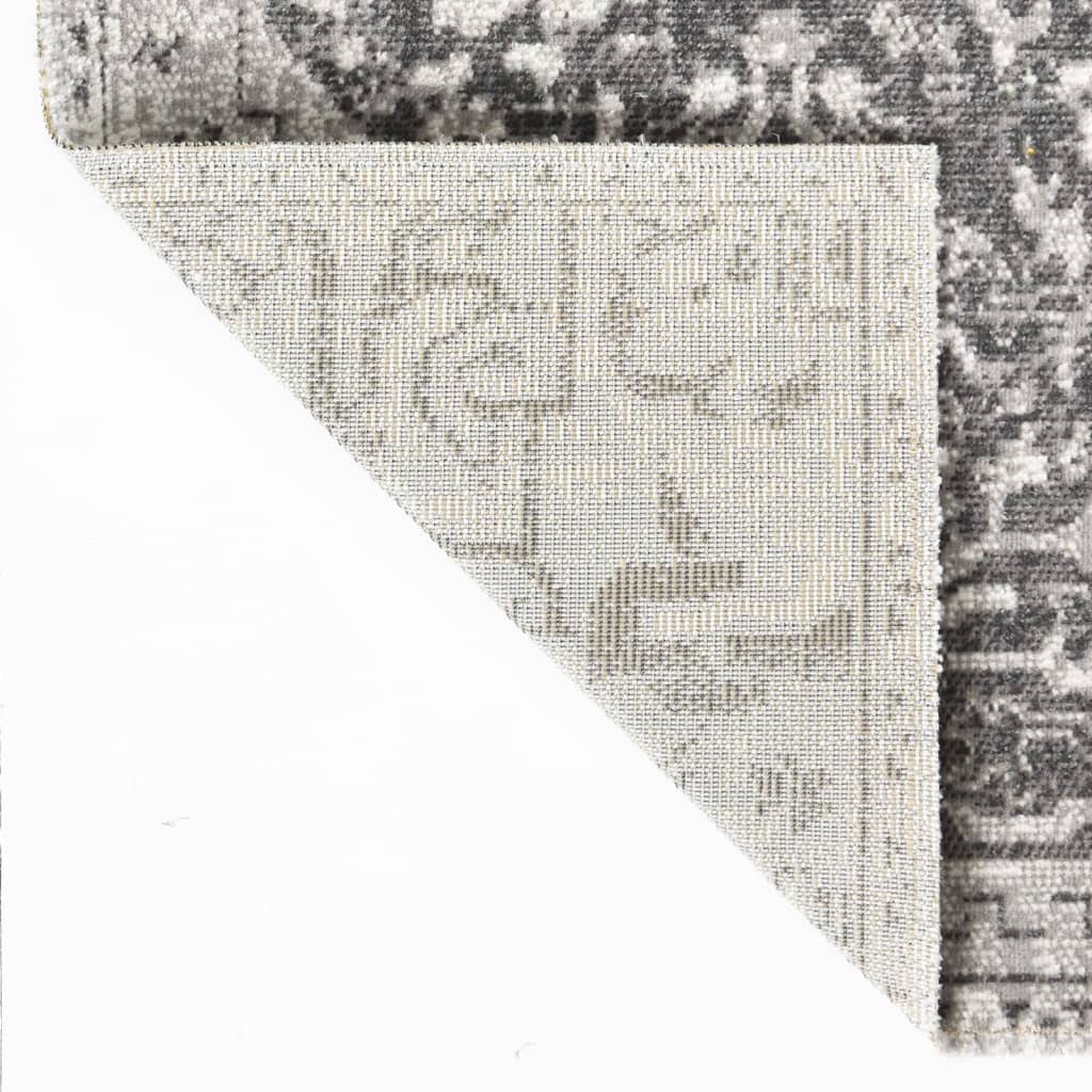vidaXL Tapete de exterior tecelagem lisa 115x170 cm cinzento-claro