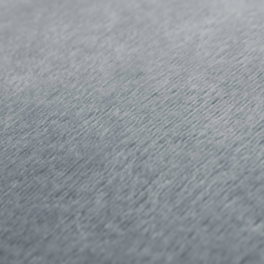 vidaXL Conjunto de 2 almofadas 60x60 cm tecido cinzento