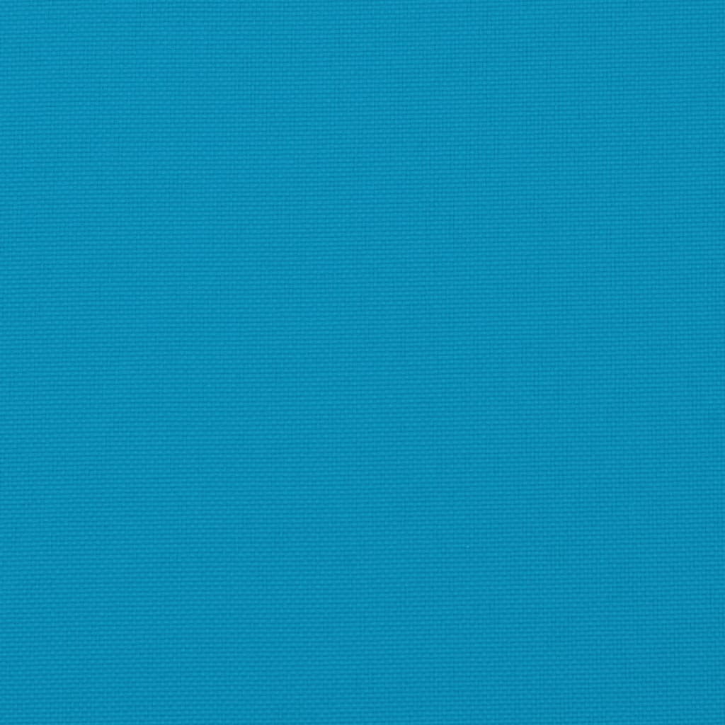 vidaXL Almofadão p/ espreguiçadeira 186x58x3 cm tecido oxford azul