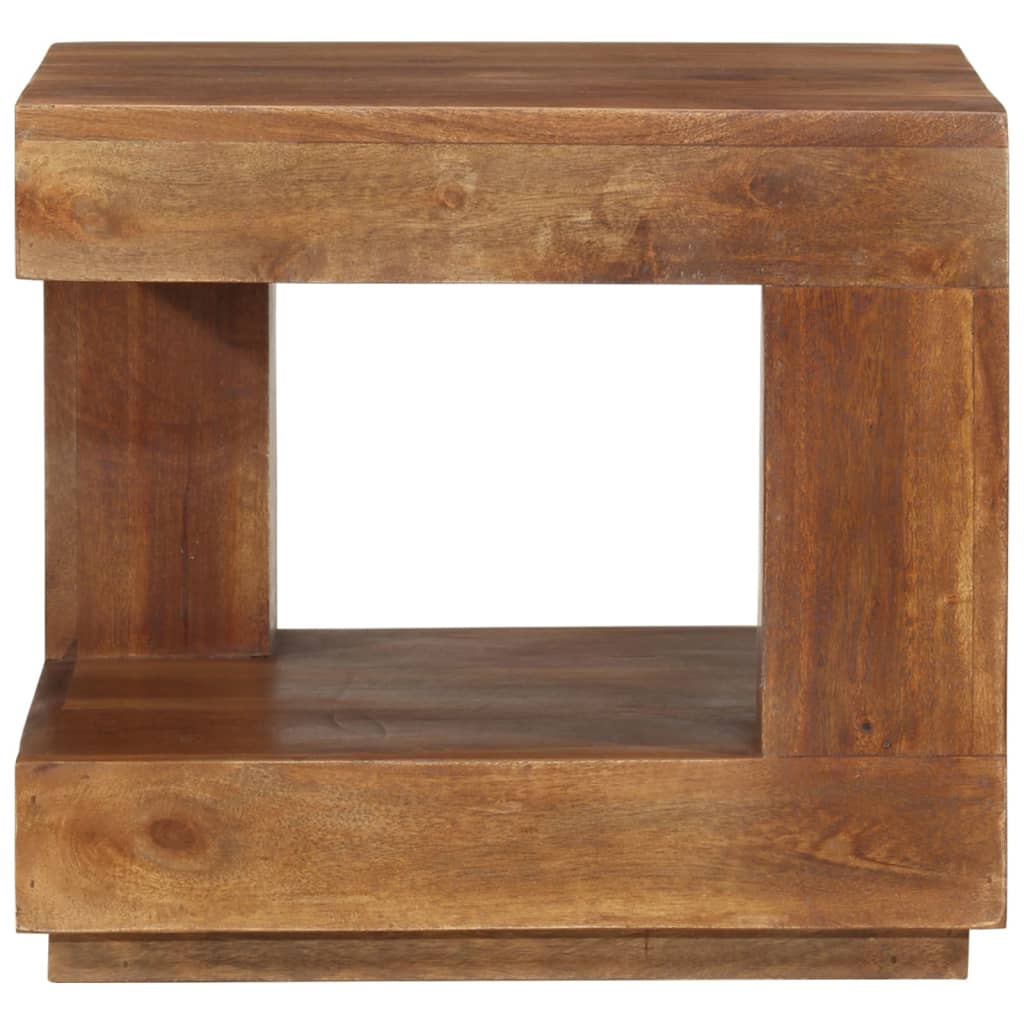 vidaXL Mesa de centro 45x45x40 cm madeira de acácia maciça