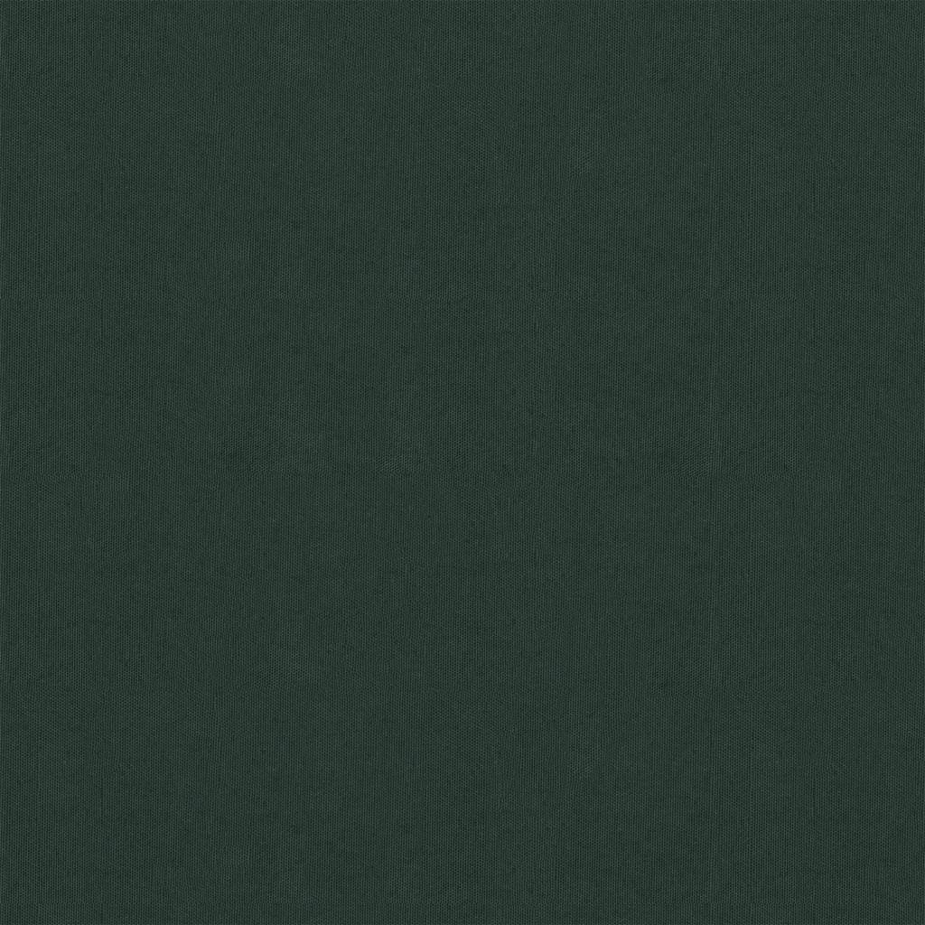 vidaXL Tela de varanda 75x400 cm tecido Oxford verde-escuro