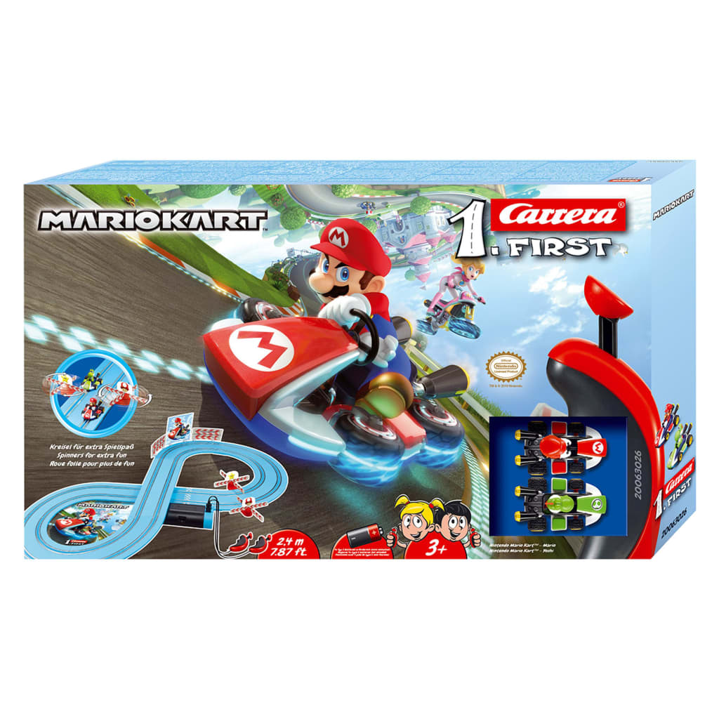 Carrera Conjunto de carros e pista Nintendo Mario Kart FIRST 1:50
