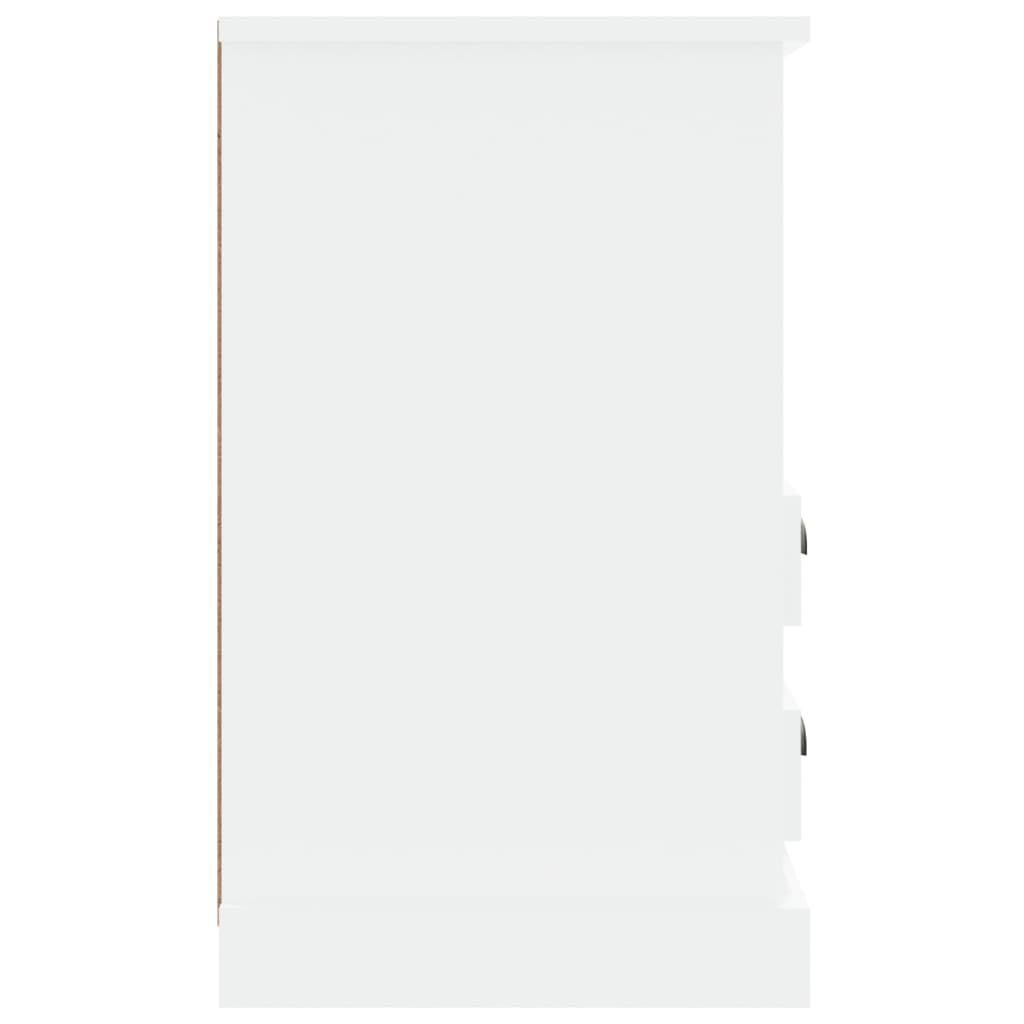 vidaXL Mesa de cabeceira 43x36x60 cm branco