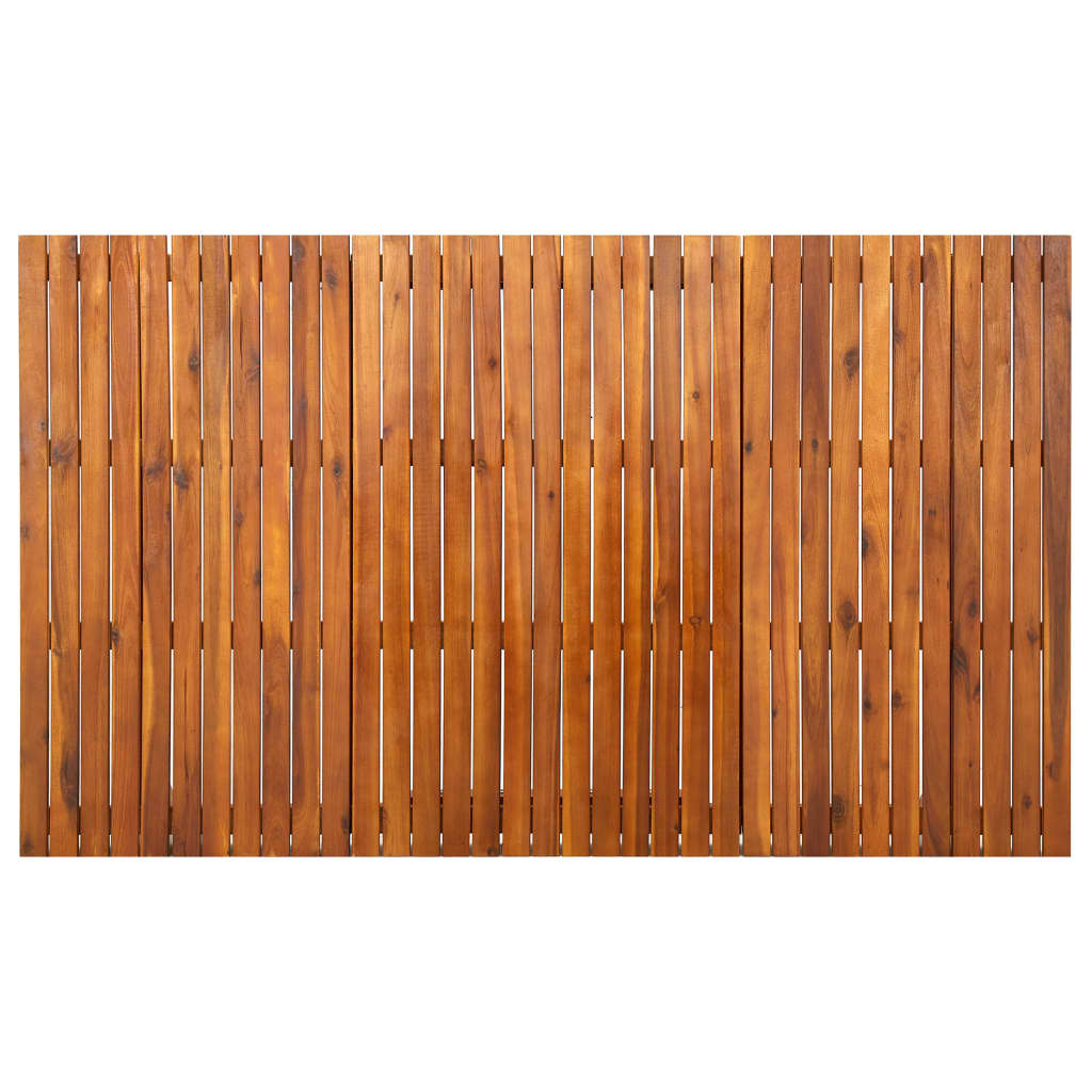 vidaXL Mesa de jardim 150x90x75 cm madeira de acácia maciça