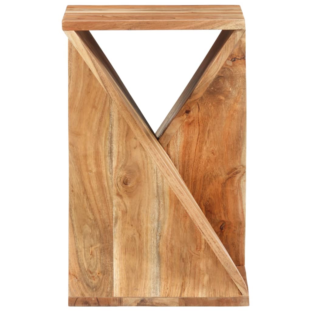 vidaXL Mesa de apoio 35x35x55 cm madeira de acácia maciça