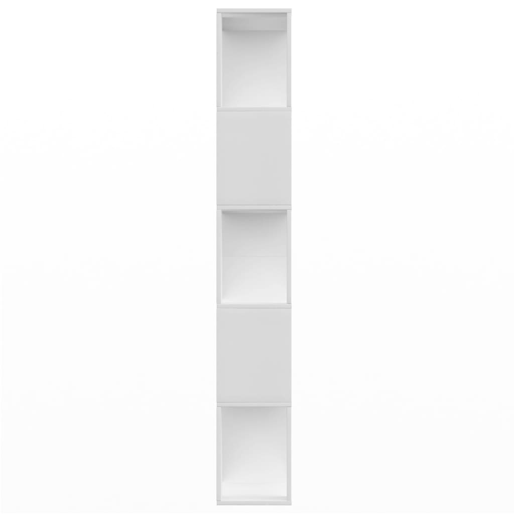vidaXL Estante/divisória 80x24x159 cm contraplacado branco