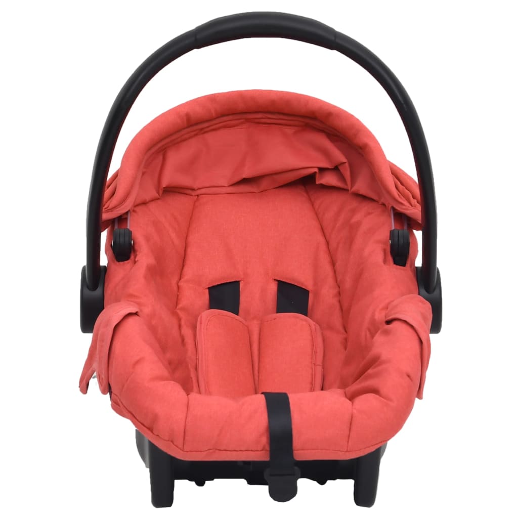 vidaXL Cadeira de automóvel para bebé 42x65x57 cm vermelho