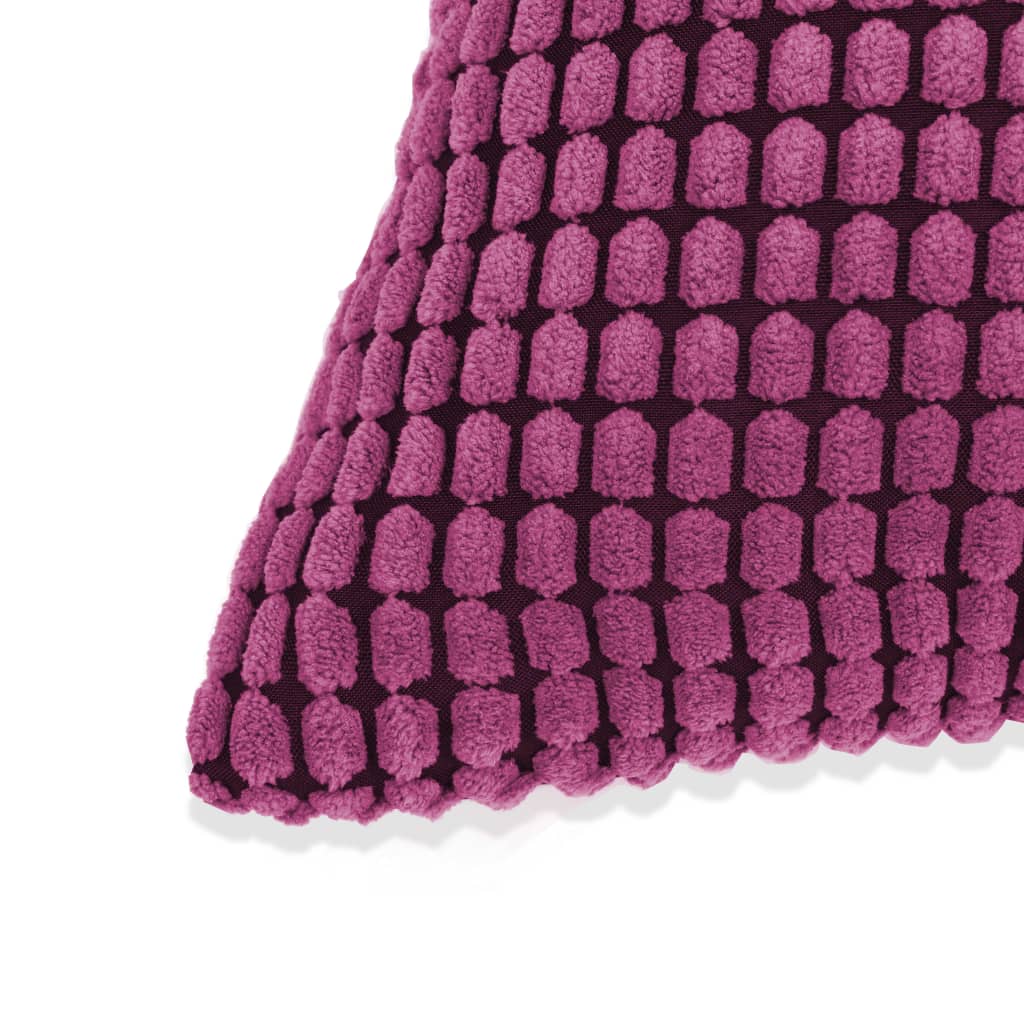 vidaXL Conjunto de 2 almofadas em veludo 40x60 cm rosa