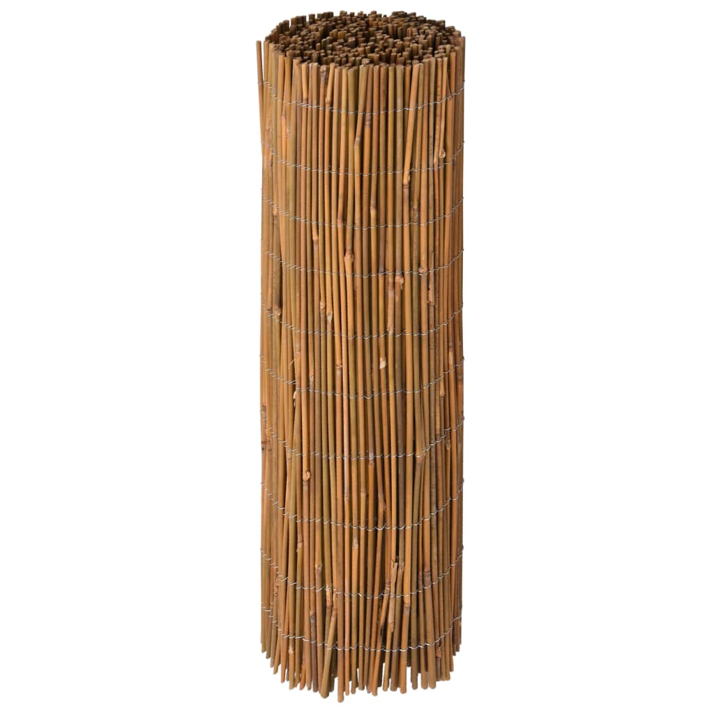 vidaXL Cerca em bambu 500x100 cm