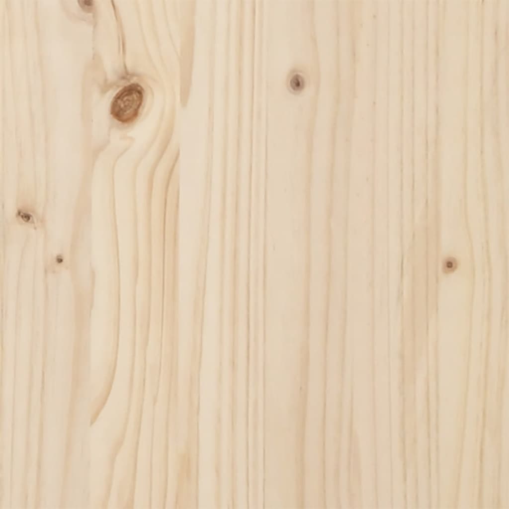 vidaXL Sofá de centro para jardim 120x80 cm madeira de pinho maciça