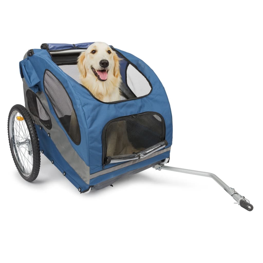 PetSafe Reboque de bicicleta para cães Happy Ride L azul