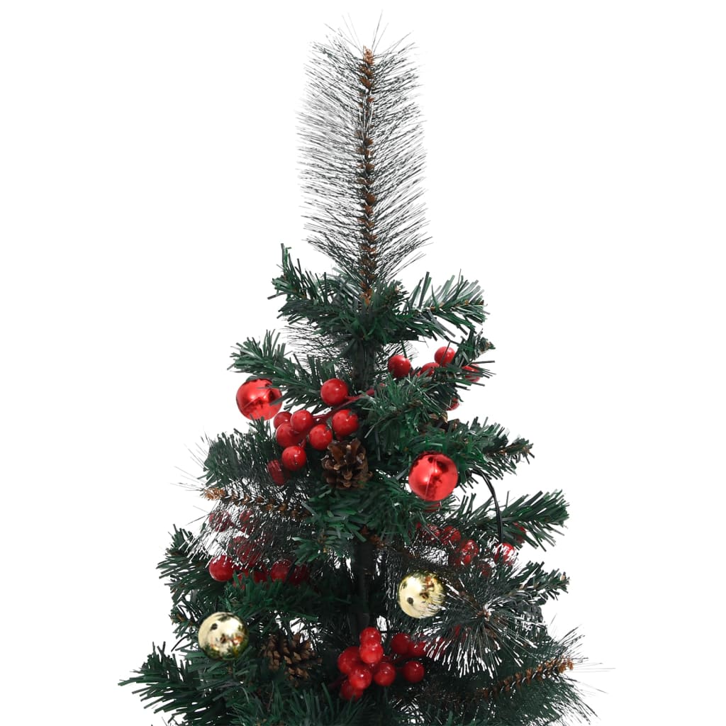vidaXL Árvores de Natal artificiais de exterior 2 pcs 76 cm PVC