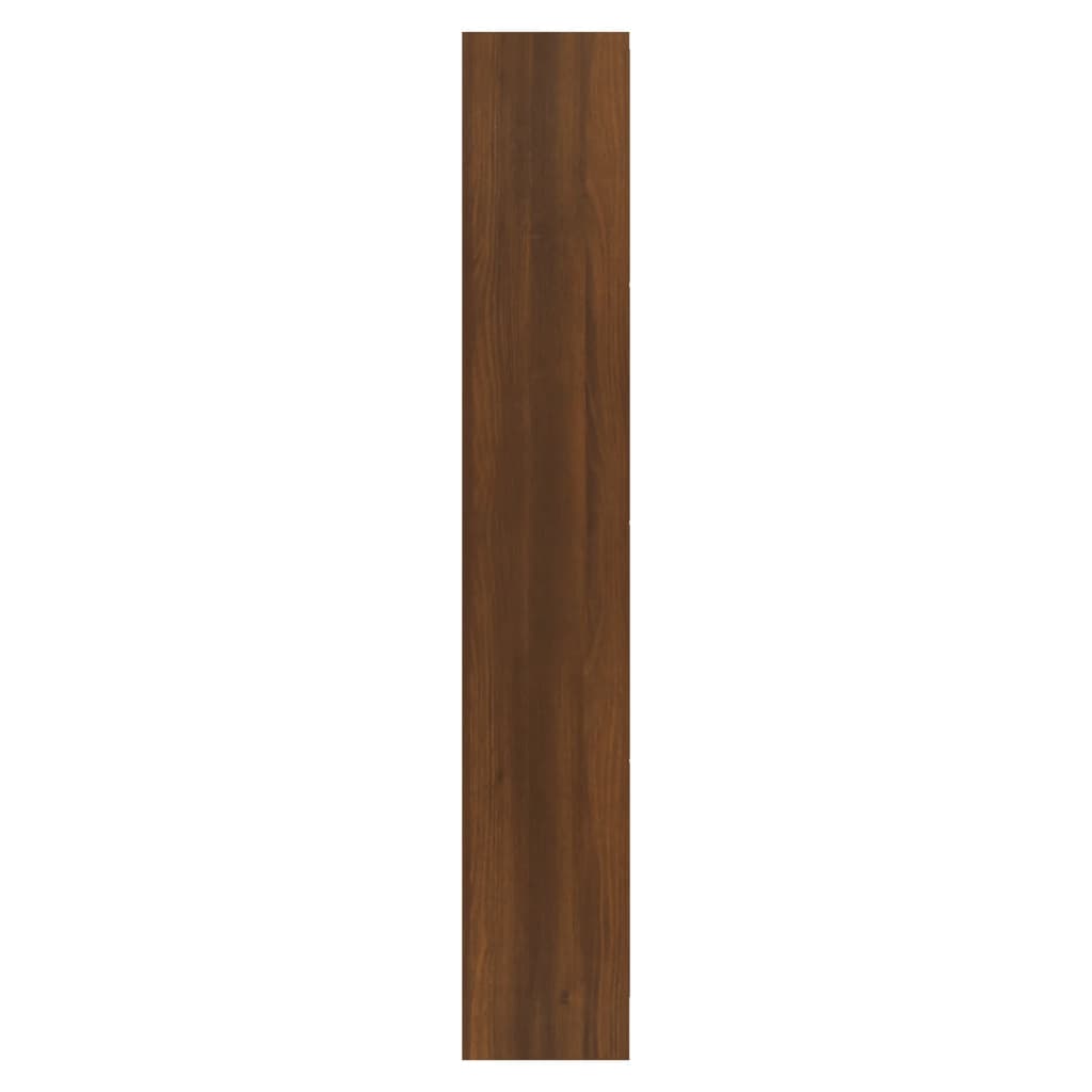 vidaXL Sapateira 63x24x147 cm derivados de madeira carvalho castanho