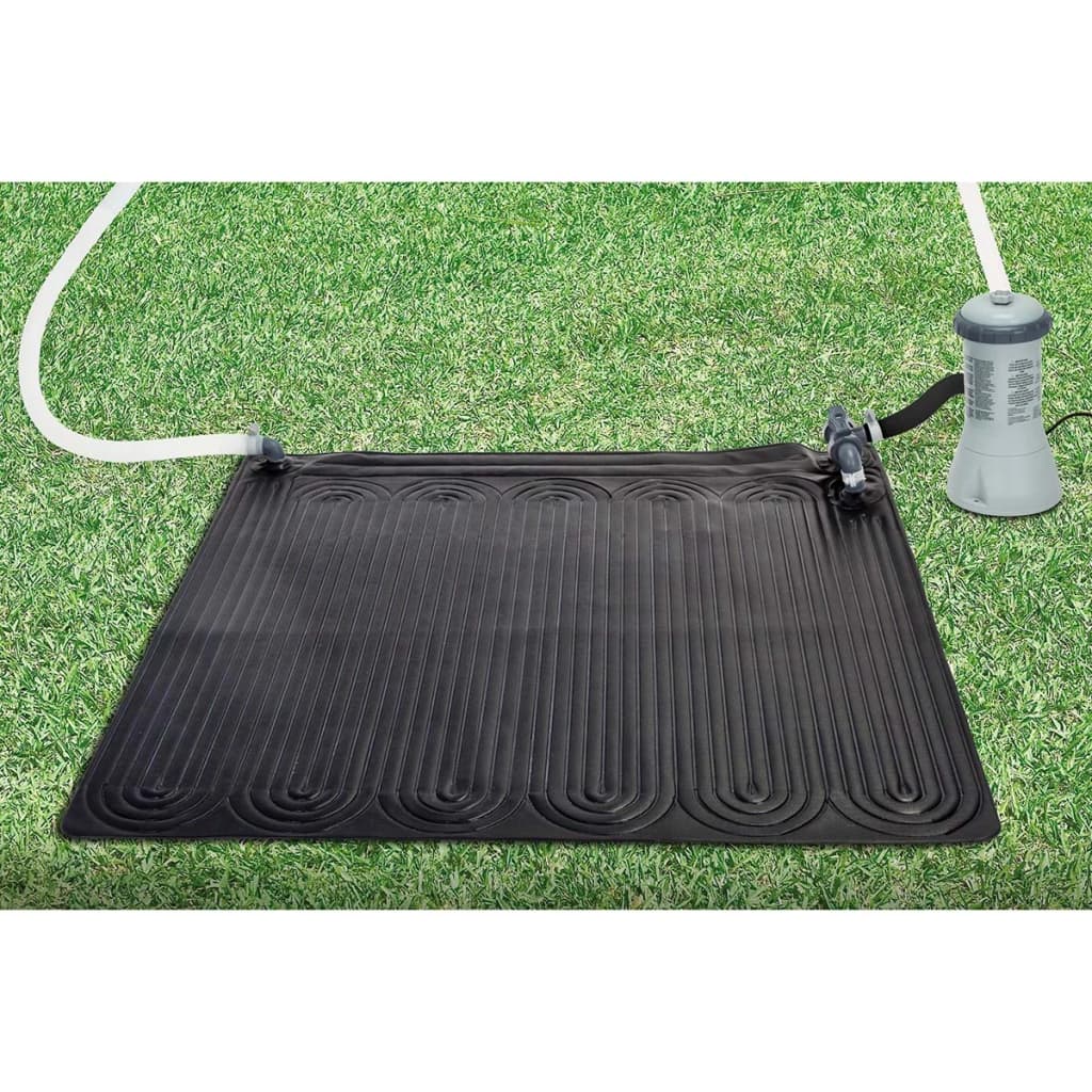 Intex Tapete aquecimento solar PVC 1,2x1,2 m preto 28685