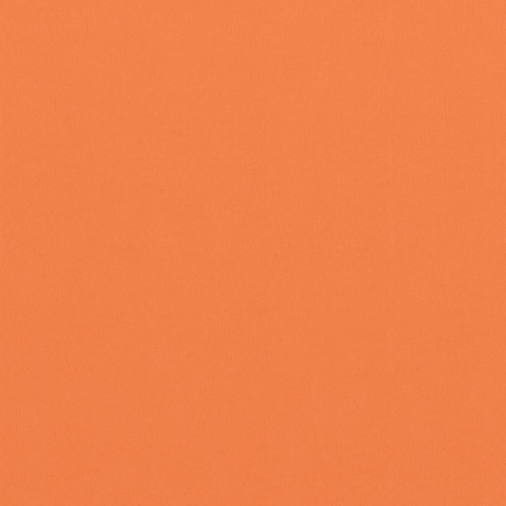 vidaXL Tela de varanda 90x500 cm tecido Oxford laranja