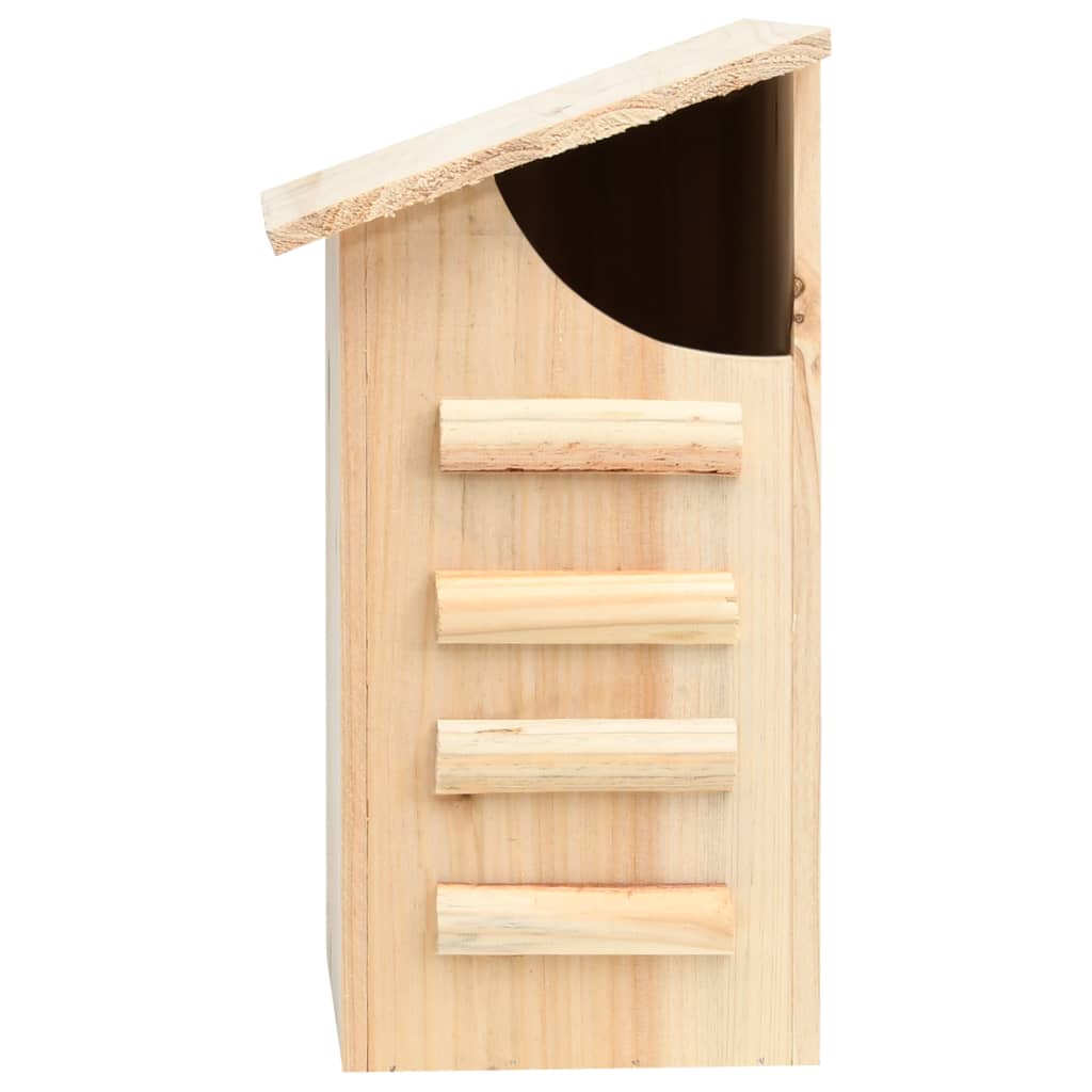 vidaXL Casa para morcegos 30x20x38 cm madeira de abeto maciça