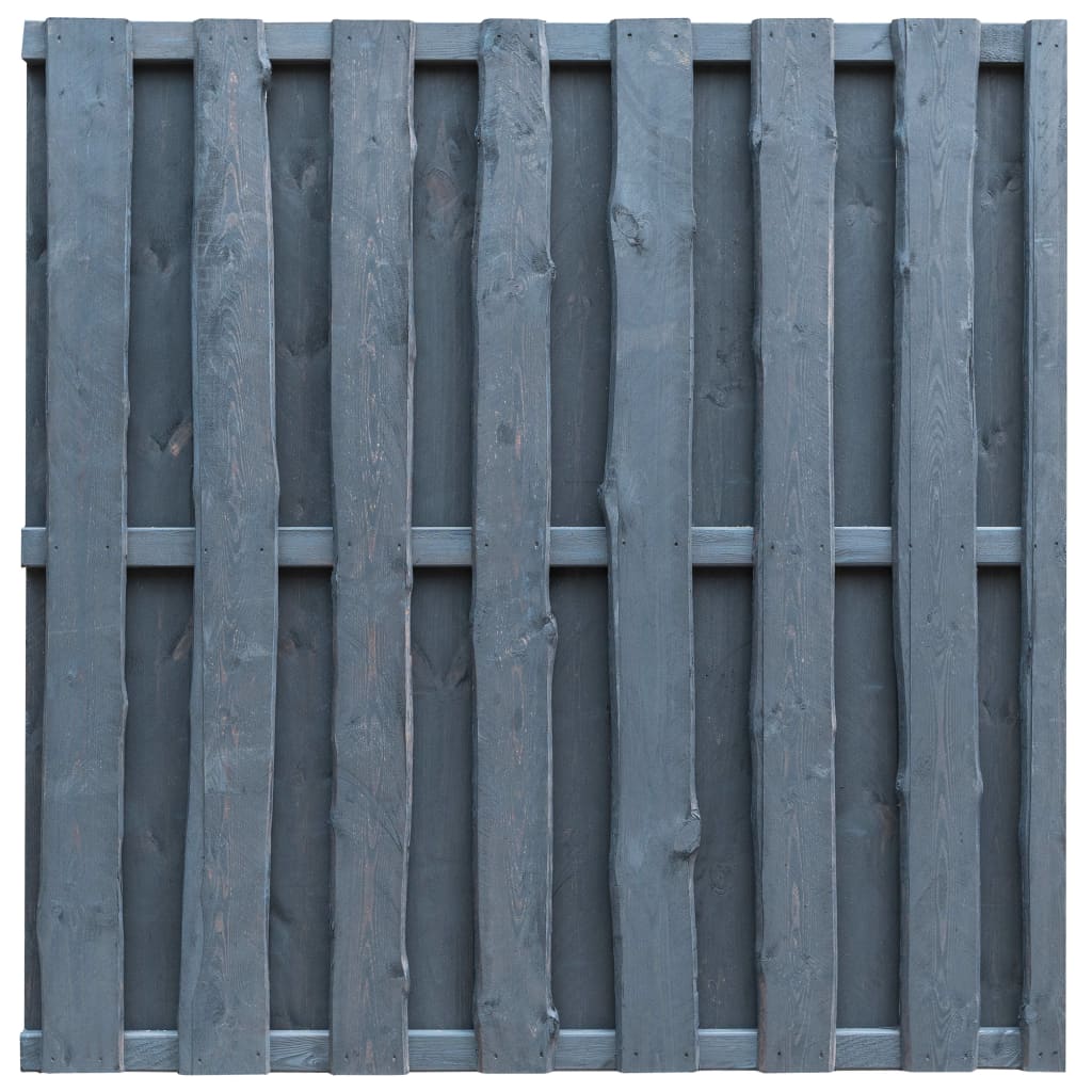 vidaXL Painel de vedação 180x180 cm madeira de pinho cinzento
