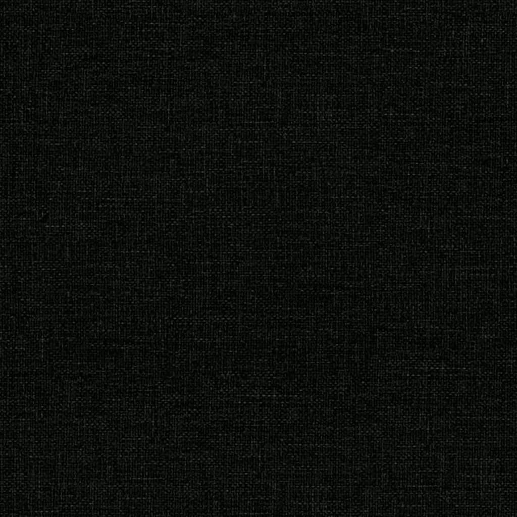 vidaXL Poltrona elevatória tecido preto