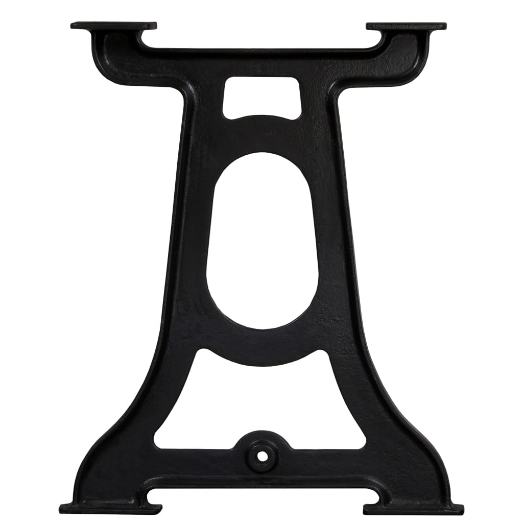 vidaXL Pernas p/ mesa de jantar 2 pcs estrutura em Y ferro fundido