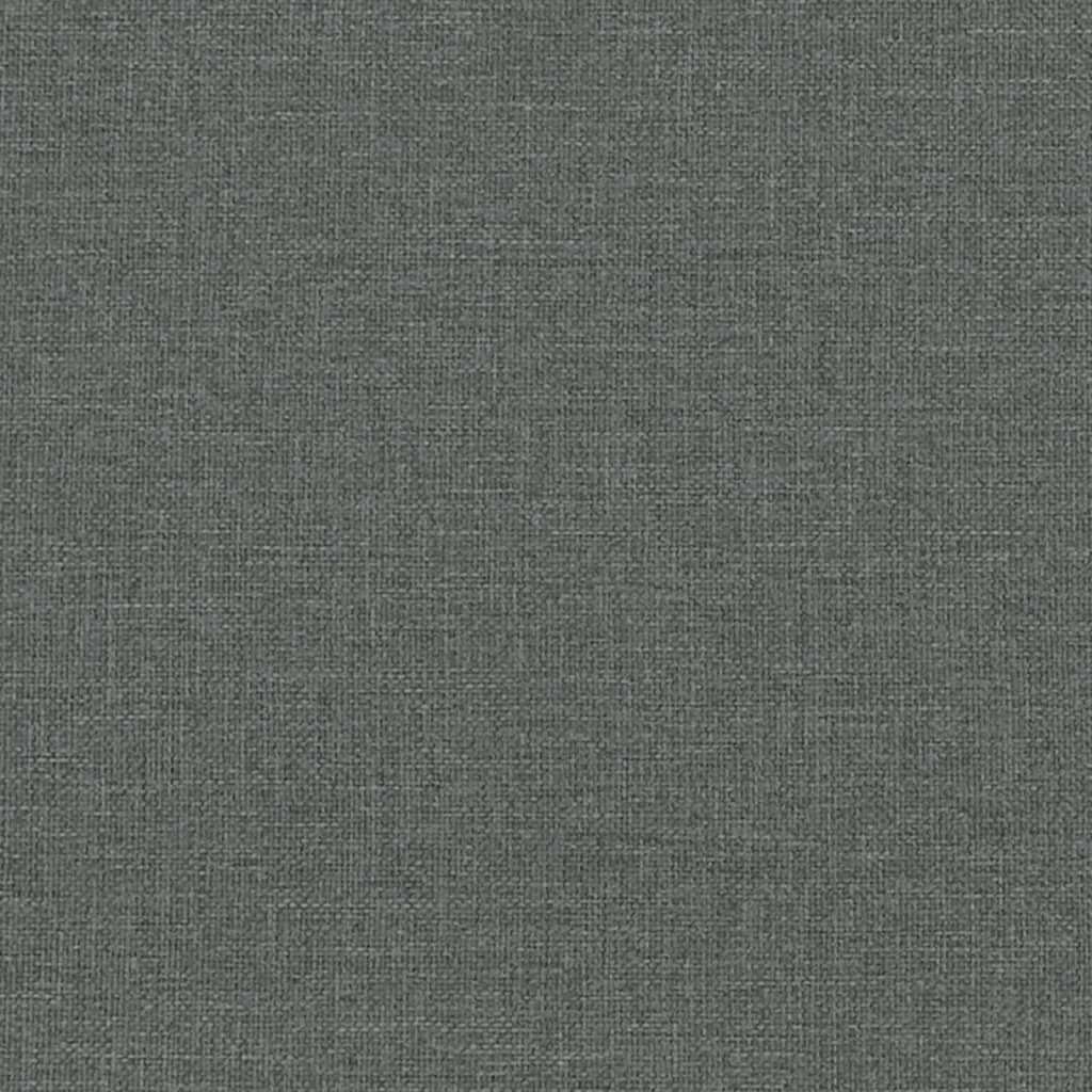 vidaXL Poltrona tecido cinzento-escuro