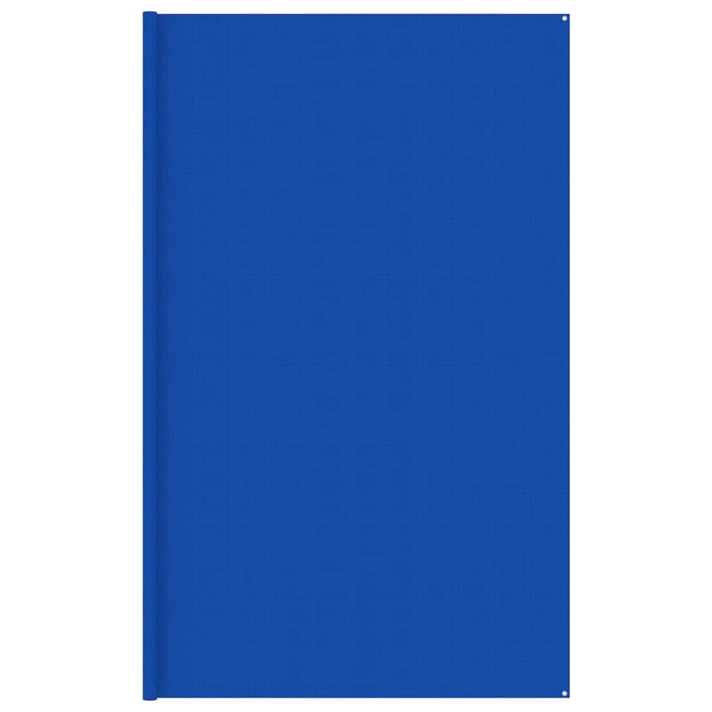 vidaXL Tapete de campismo para tenda PEAD 400x600 cm azul