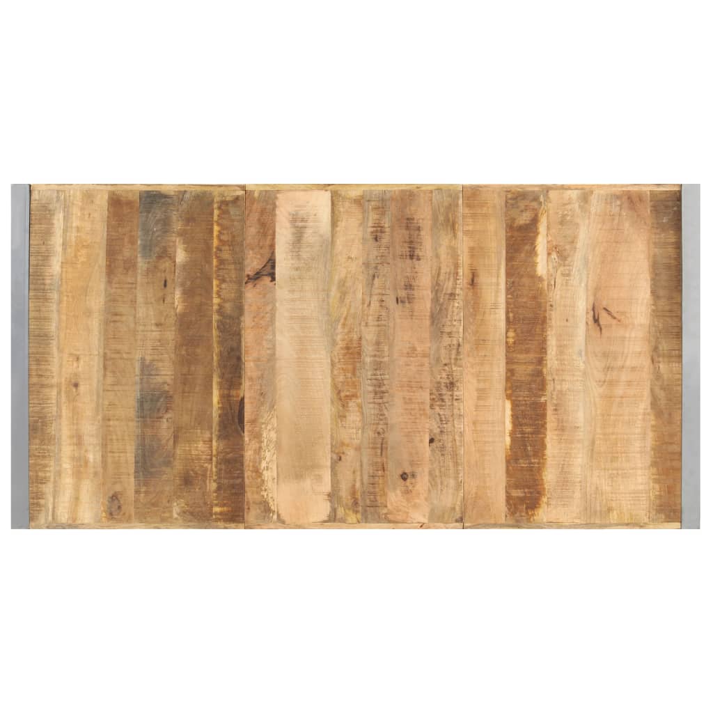 vidaXL Mesa de centro 180x90x40 cm madeira de mangueira áspera