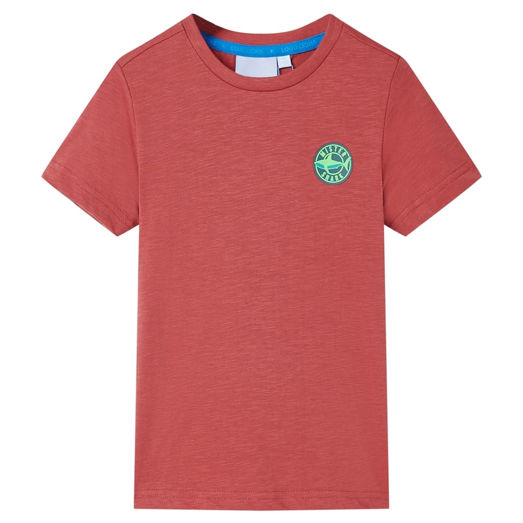 T-shirt de criança cor paprika 92