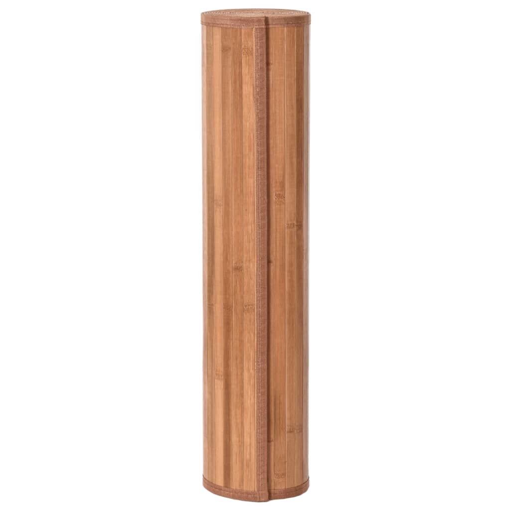 vidaXL Tapete retangular 80x200 cm bambu cor natural