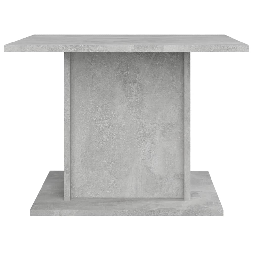 vidaXL Mesa de centro 55,5x55,5x40 cm contraplacado cinzento cimento