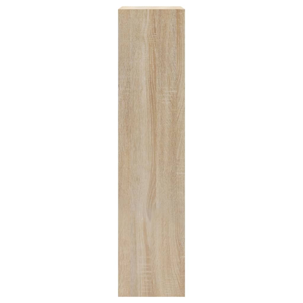vidaXL Sapateira 63x24x103 cm derivados de madeira carvalho sonoma
