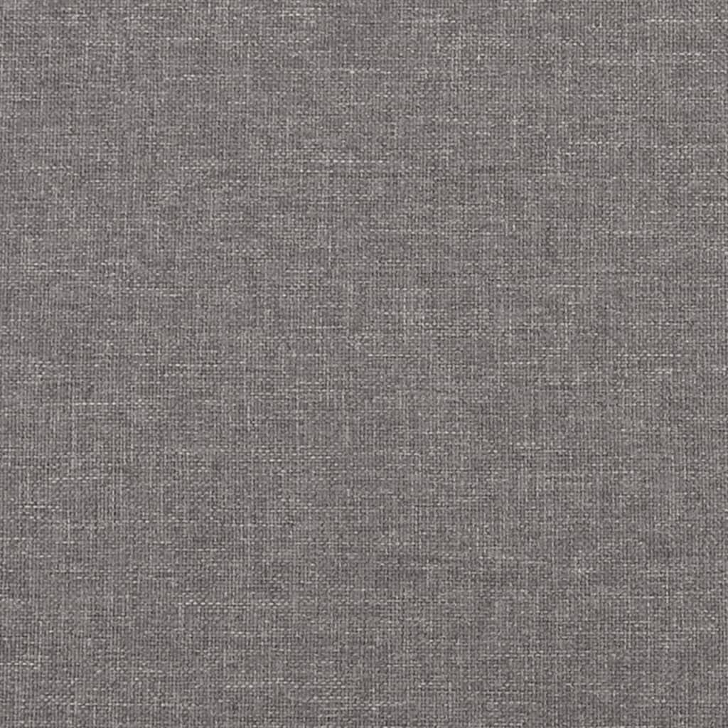 vidaXL Sofá de 2 lugares em tecido 140 cm cinzento-claro