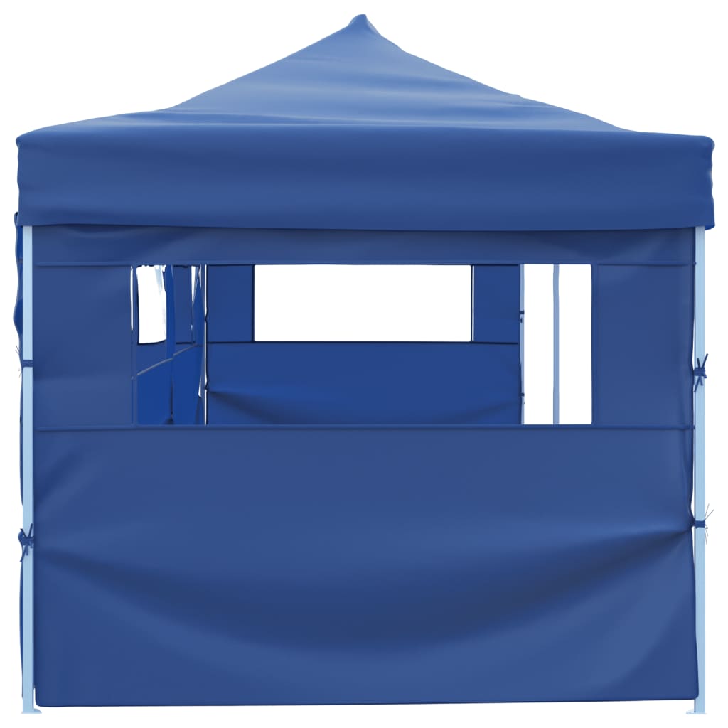 vidaXL Tenda para festas pop-up dobrável c/ 5 paredes 3x9 m azul