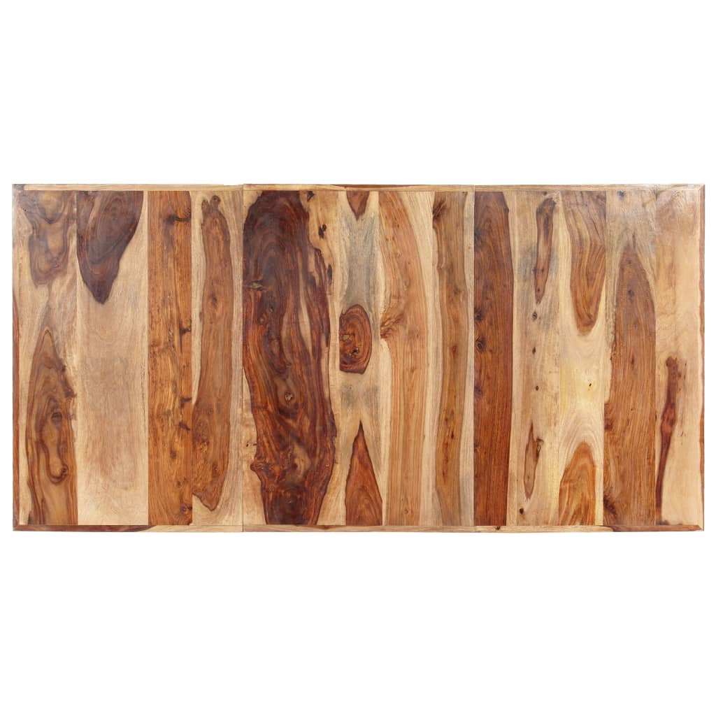vidaXL Mesa de jantar 180x90x76 cm madeira de sheesham maciça
