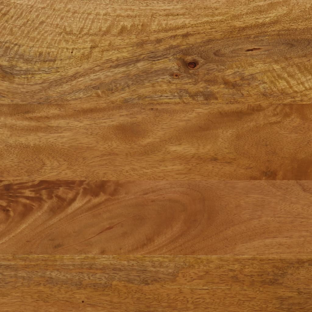 vidaXL Banco 160x40x45 cm madeira de mangueira maciça e ferro