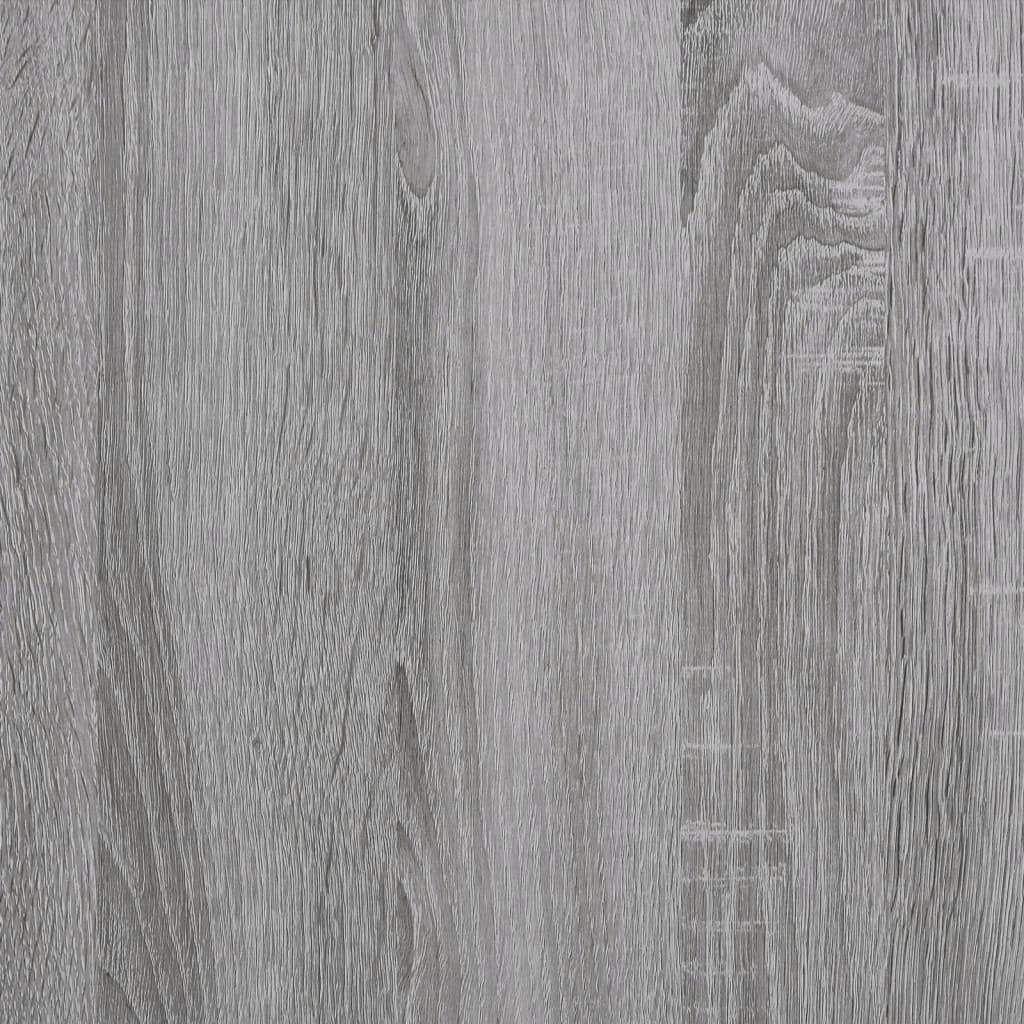 vidaXL Mesa de centro 90x44,5x45 cm derivados de madeira cinza sonoma