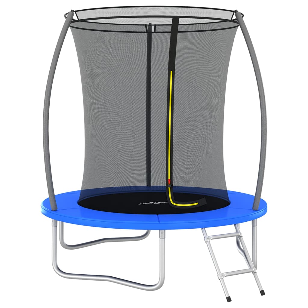 vidaXL Conjunto de trampolim redondo 183x52 cm 80 kg