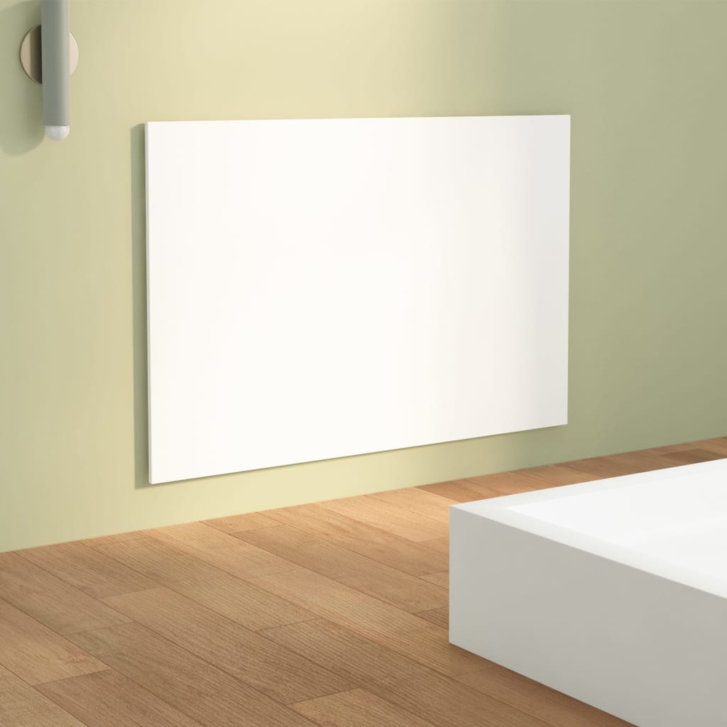vidaXL Cabeceira de cama 120x1,5x80 cm derivados de madeira branco