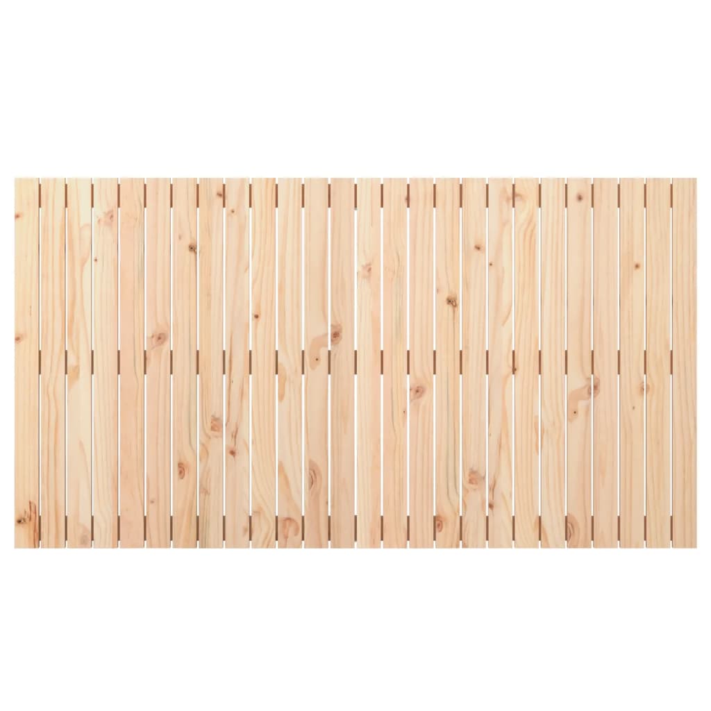 vidaXL Cabeceira de parede 166x3x90 cm madeira de pinho maciça