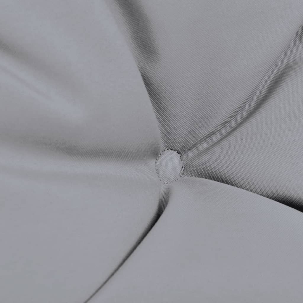 Almofada cinzenta para cadeira de balanço, 120 cm