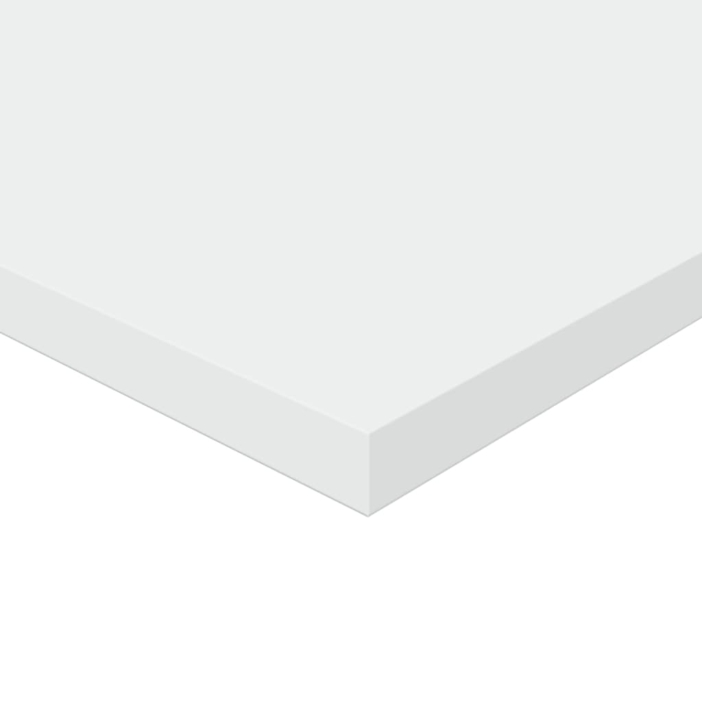 vidaXL Prateleiras para estante 4 pcs 80x30x1,5cm contraplacado branco