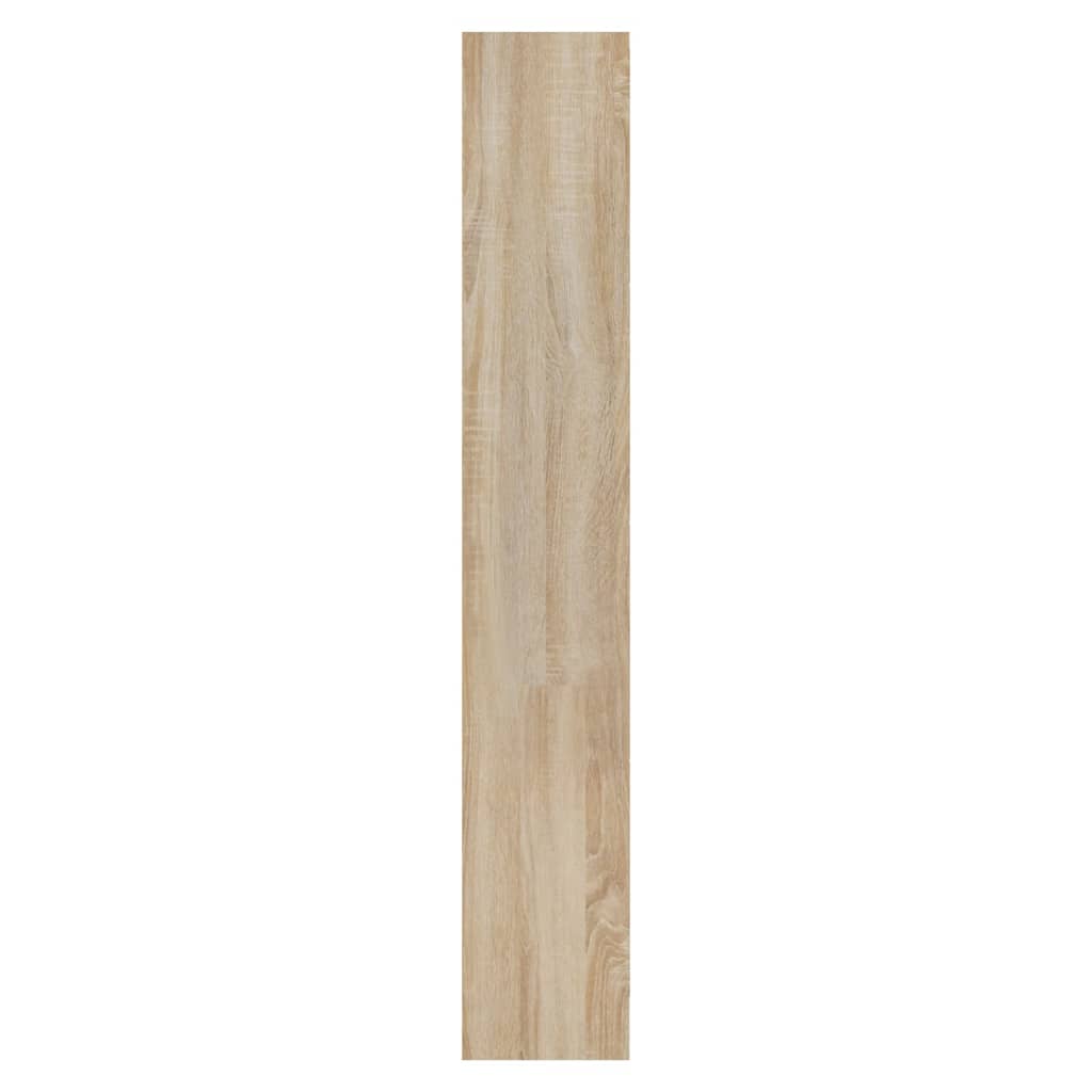vidaXL Sapateira 63x24x147 cm derivados de madeira carvalho sonoma